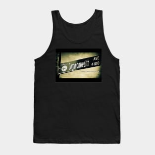 Commonwealth Avenue, Culver City, California by Mistah Wilson Tank Top